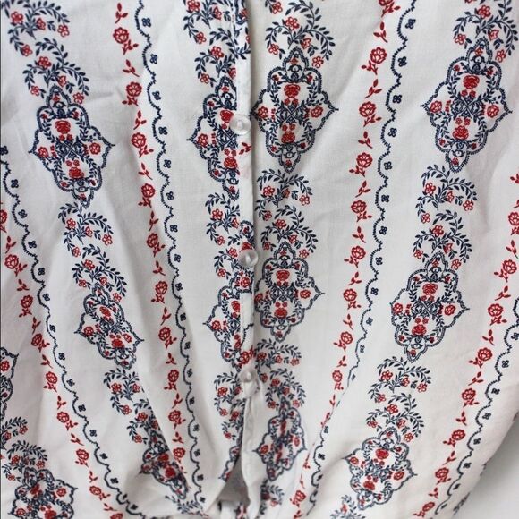 NWT Japna Floral Print Sleeveless Blouse/Top in XS - Picture 4 of 6